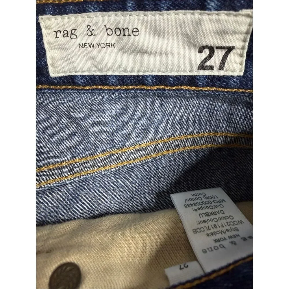 Rag & Bone Boyfriend Short Size 27